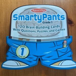 Melissa & Doug SmartyPants Grade 1 Quiz Cards - Blue